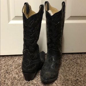 Corral sequin inlay boots women size 8